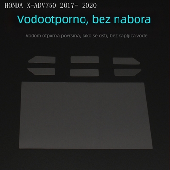 Folija za zaštitu instrument ploče HONDA X-ADV750 2017-2020, protiv ogrebotina