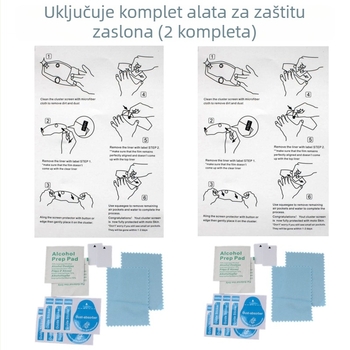 Folija za zaštitu instrument ploče HONDA X-ADV750 2017-2020, protiv ogrebotina