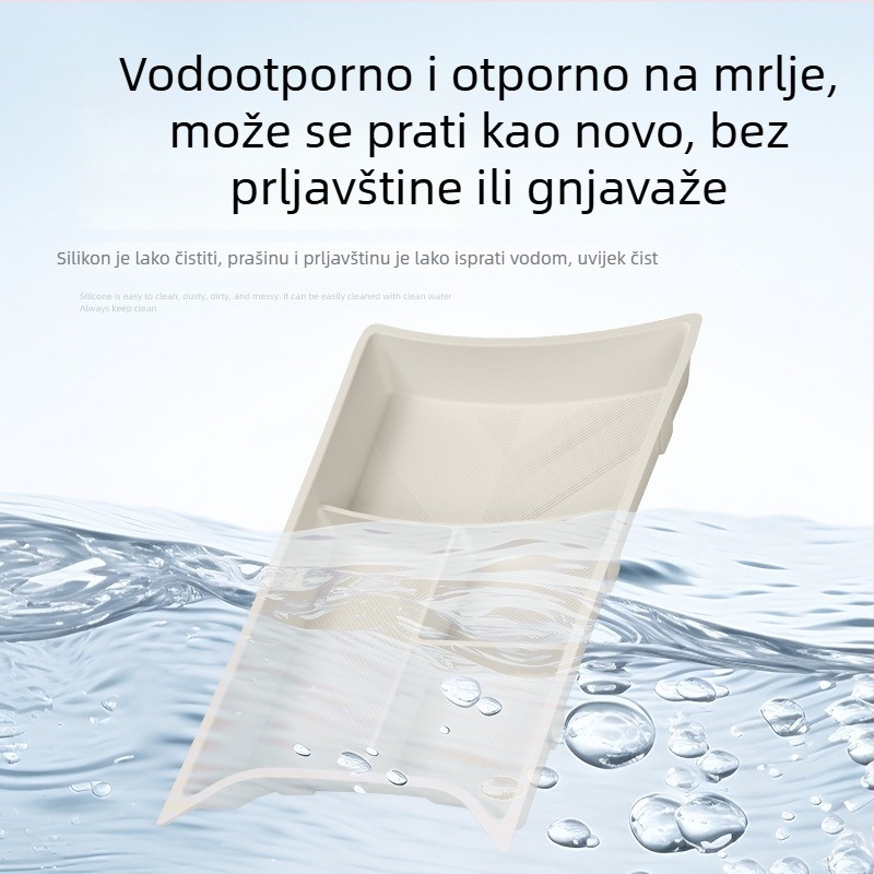 Automobilska silikon kutija za pohranu – Kompatibilna s Ideal i6 sustavom središta, donja konzola; vodootporna i otporna na tlak