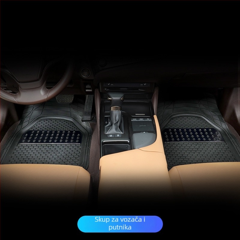 Automobilske podne prostirke — jednodjelne, PVC protivklizne, 5 mm debljina, za opće modele, porijeklo Taizhou, Zhejiang