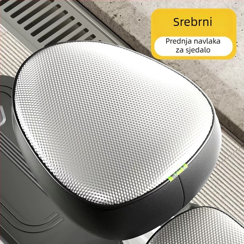 Kožna navlaka za sjedalo električnog bicikla – bez punila, sve sezone
