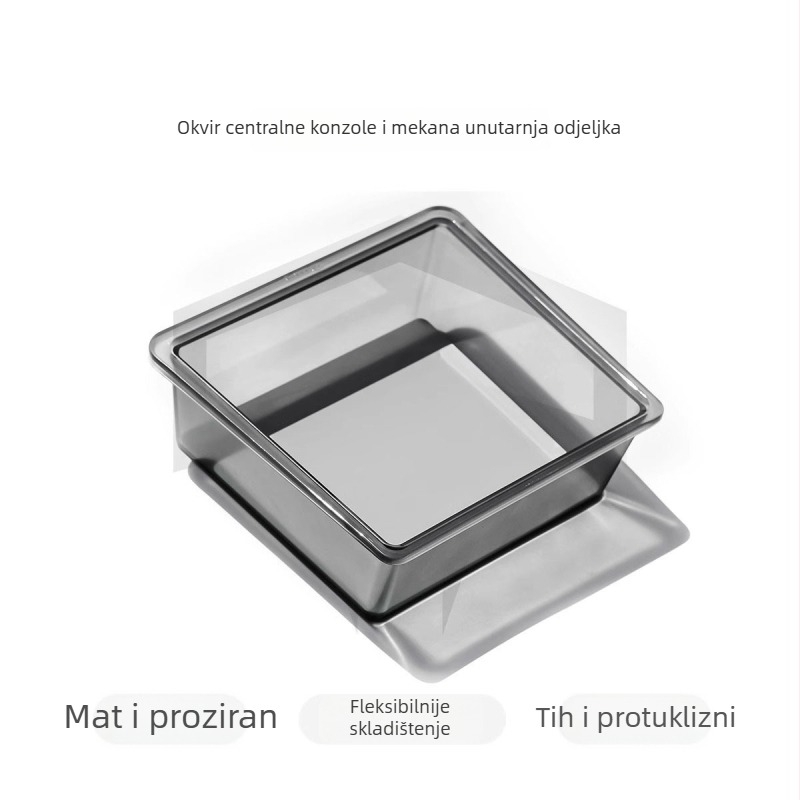 Tesla Model Y središnja kutija za ETC – vodootporan plastični organizator za naslon za ruku