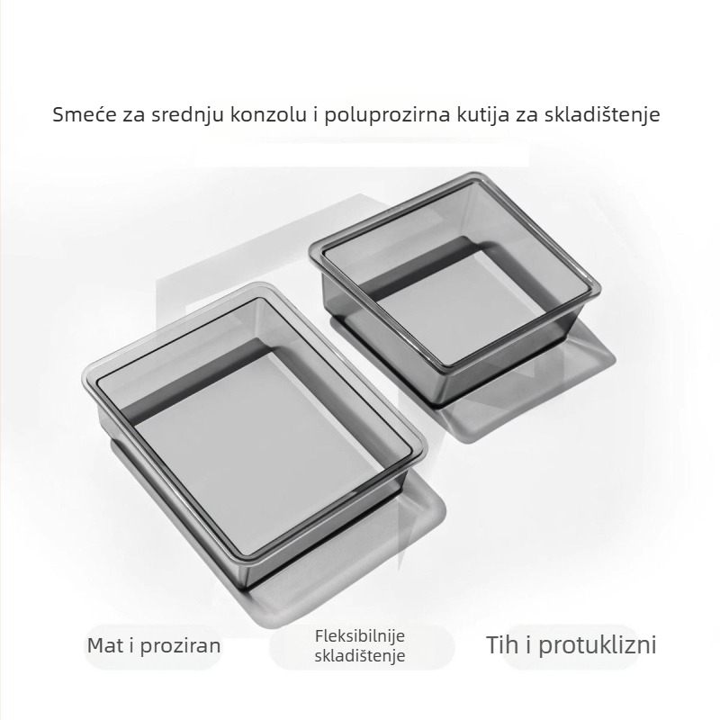 Tesla Model Y središnja kutija za ETC – vodootporan plastični organizator za naslon za ruku