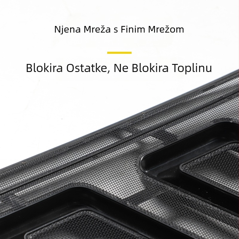 Mreža za zaštitu od insekata za prednji dio Lynk & Co 03, kompatibilna s 26 modela, ABS materijal, otvor 1 mm, marka Six Sheep