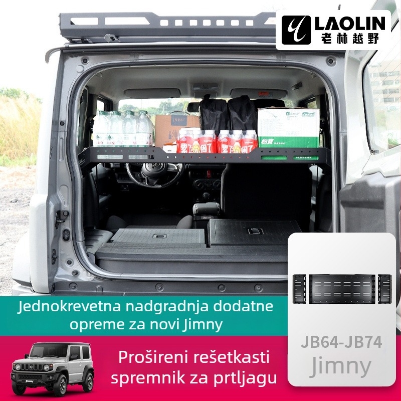 Old Forest Prošireni pretinac prtljažnika za Jimny 2019–2025 – terenski prilagođeni prostor za pohranu, Tip A