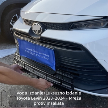 Toyota Levin 2023–2024 mreža protiv insekata za prednji branik i mreža spremnika vode, ABS zavarena mreža
