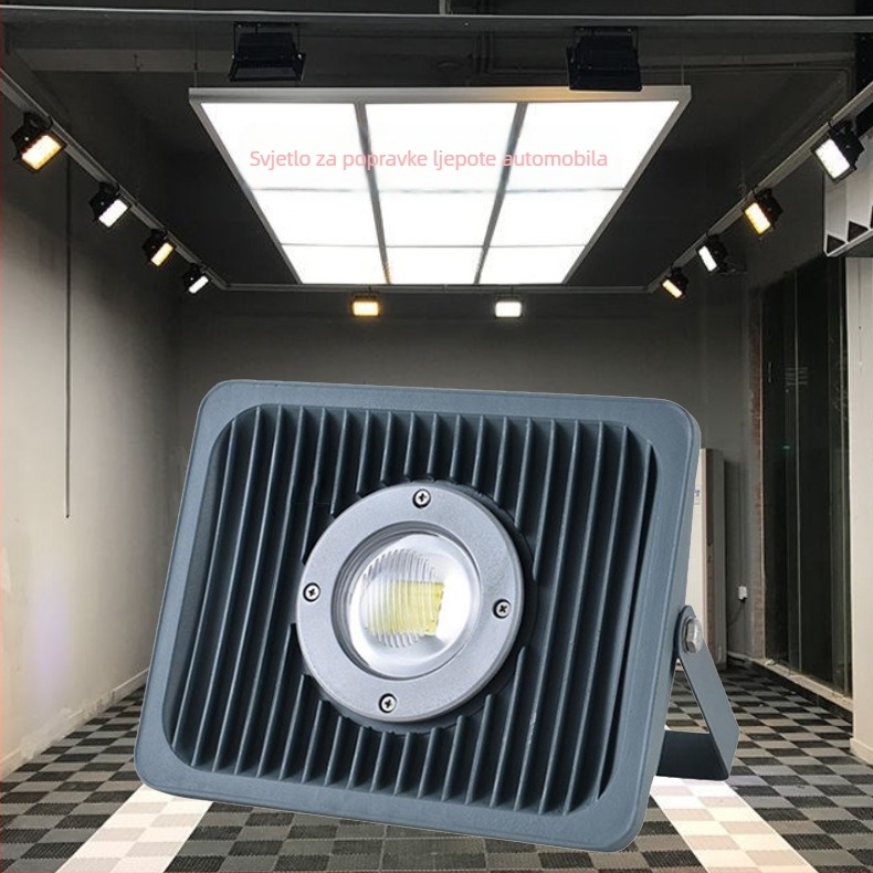 Lampa za auto njegu s aluminijskim kućištem, 50W, 220V, IP65, CRI 90