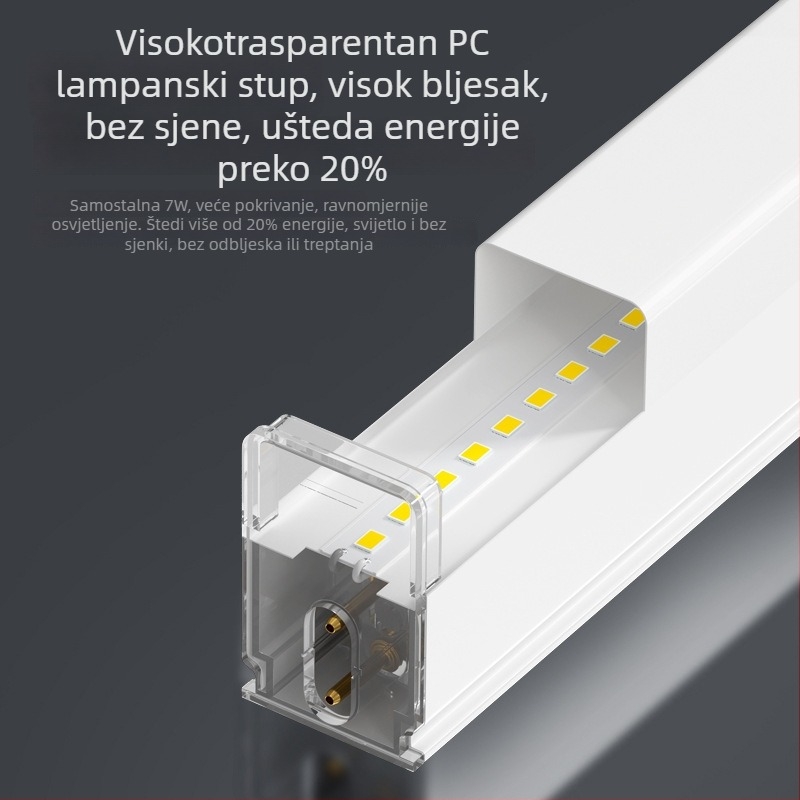 Garažno LED svjetlo-0024 s honeycomb dizajnom, otporno na prašinu, 168W, 100 lm/W, 50.000 h, AC 100-265V