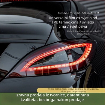 TPU film za prednje svjetlo automobila – mekan, proziran zaštitni film