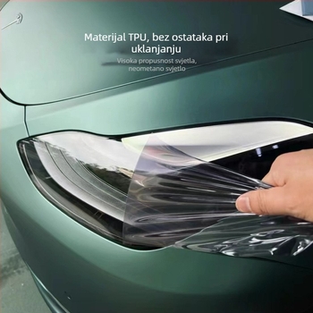 TPU film za prednje svjetlo automobila – mekan, proziran zaštitni film