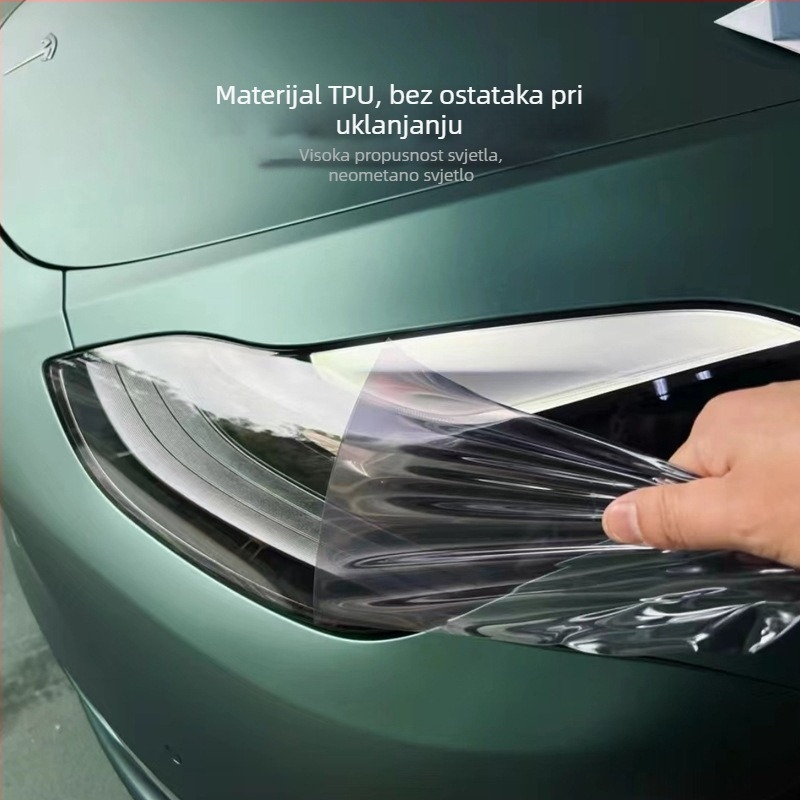 TPU film za prednje svjetlo automobila – mekan, proziran zaštitni film