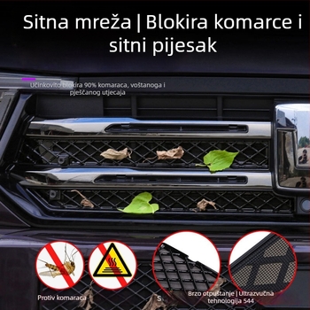 Off-road mreža za vodeni spremnik s clip-on rešetkom i mrežom protiv insekata, ABS materijal, za Tank 400 Hi4T/Hi4Z – Zero pigeon
