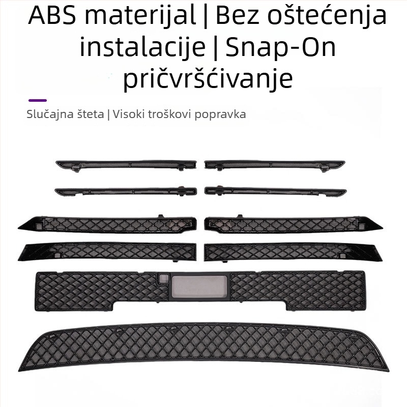 Off-road mreža za vodeni spremnik s clip-on rešetkom i mrežom protiv insekata, ABS materijal, za Tank 400 Hi4T/Hi4Z – Zero pigeon