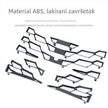 ABS plastična prednja mreža za zaštitu od insekata za 24 BYD modela — otvor 0,1 mm, promjer žice 0,1 mm, trajnost 8 godina