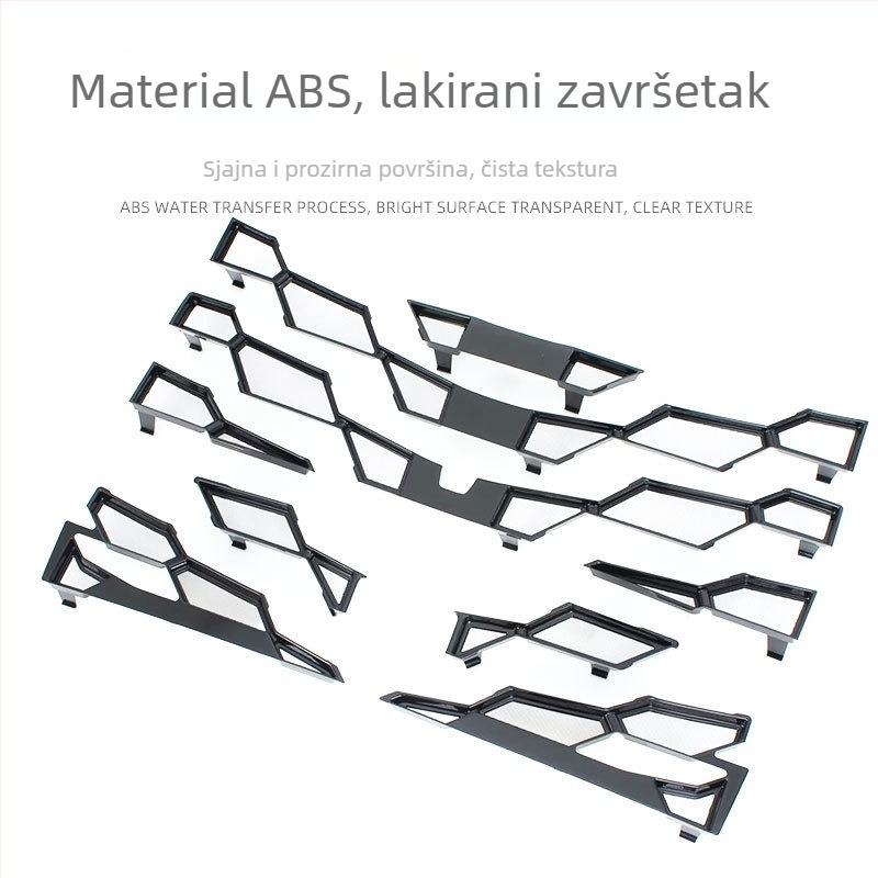 ABS plastična prednja mreža za zaštitu od insekata za 24 BYD modela — otvor 0,1 mm, promjer žice 0,1 mm, trajnost 8 godina