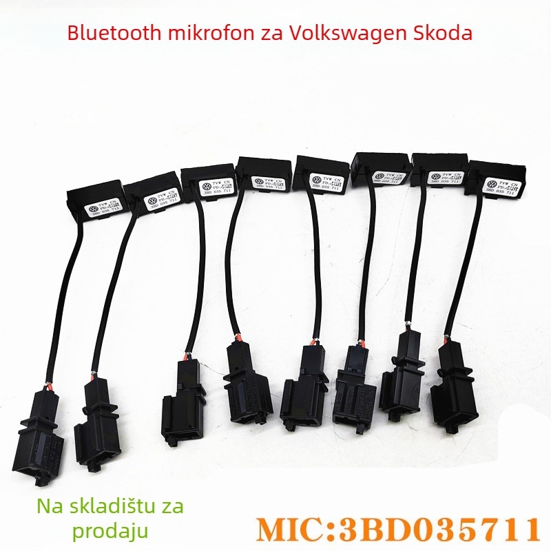 Bluetooth mikrofon za navigaciju za Škoda, kompatibilan s RNS RCD510, RNS315, MIB866 i 877