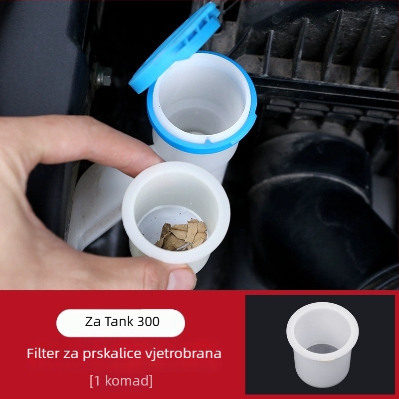 Tank 300 spremnik za pranje vjetrobrana s mrežastim filtrom i lijevak za punjenje — Thangka; Materijal: ABS; Širina: 1; Otvor: 1; Promjer žice: 1
