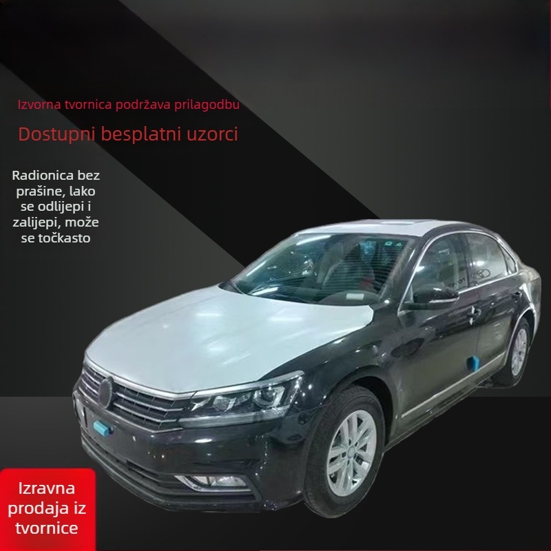 Mliječno bijeli PE zaštitni film za zaštitu laka automobila, za poklopac motora, krov, stražnja vrata i ručke
