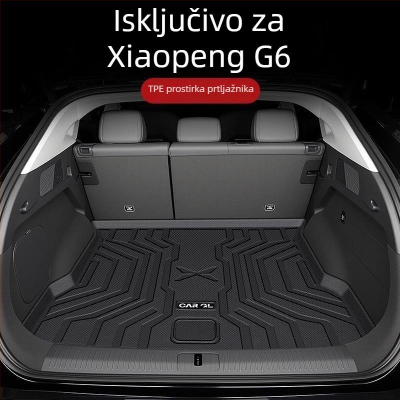 Podložak za prtljažnik za Xpeng G6/G9, kompatibilan s 25 modela, TPE rub, debeli dekorativni auto dodatak