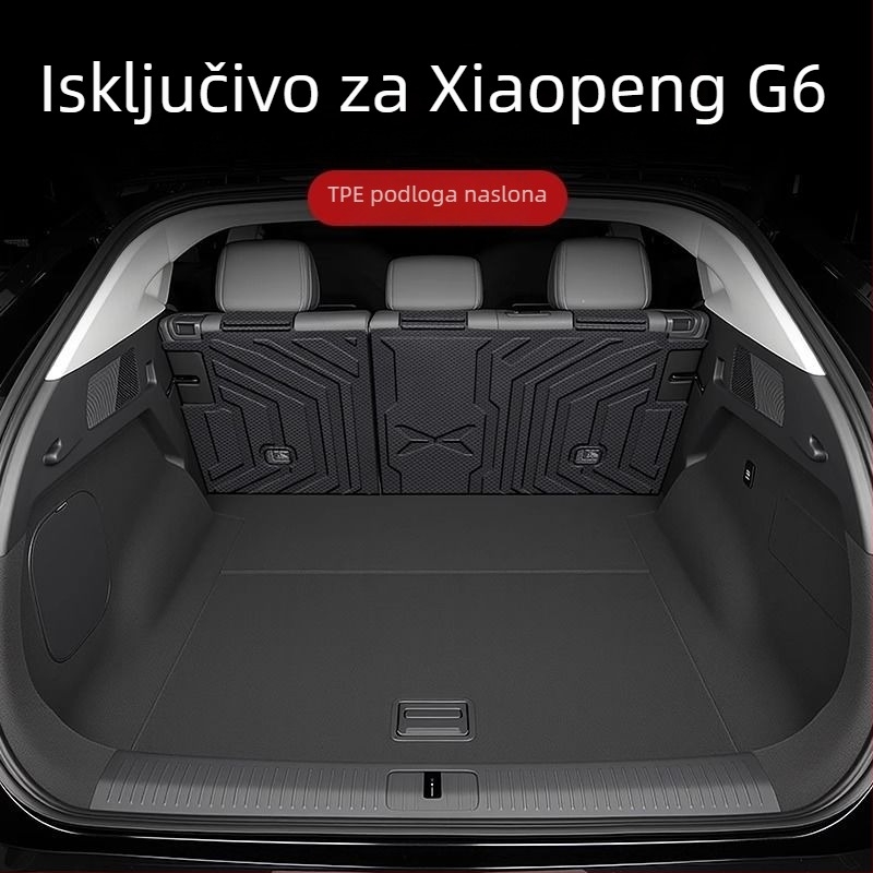 Podložak za prtljažnik za Xpeng G6/G9, kompatibilan s 25 modela, TPE rub, debeli dekorativni auto dodatak