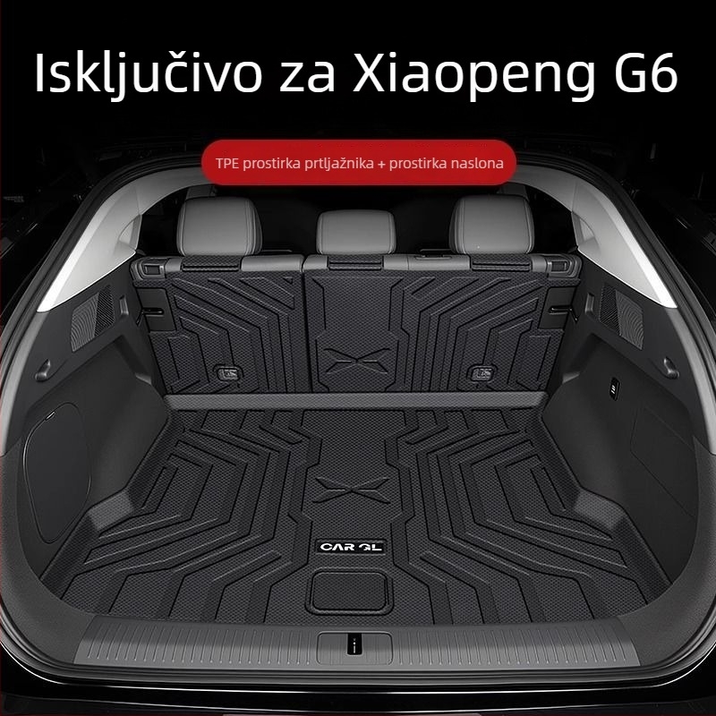 Podložak za prtljažnik za Xpeng G6/G9, kompatibilan s 25 modela, TPE rub, debeli dekorativni auto dodatak