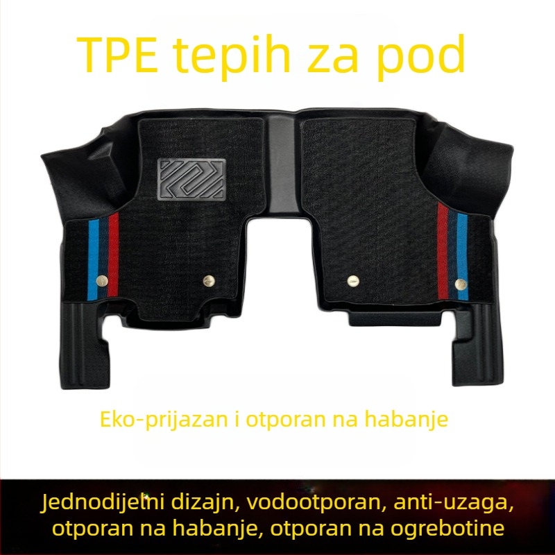 Yangguang EV auto podne prostirke, potpuno pokrivanje prednjeg dijela, materijal TPE/umjetna guma, brend Yubang, za posebno vozilo (tipovi podnih podloški: drugi, žičana petlja, umjetna guma)