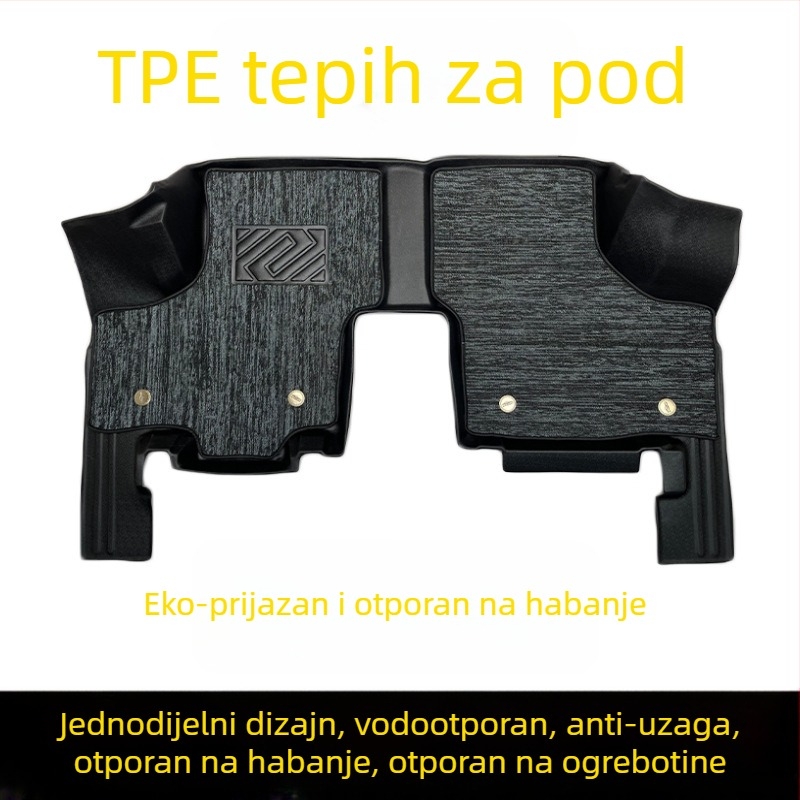 Yangguang EV auto podne prostirke, potpuno pokrivanje prednjeg dijela, materijal TPE/umjetna guma, brend Yubang, za posebno vozilo (tipovi podnih podloški: drugi, žičana petlja, umjetna guma)