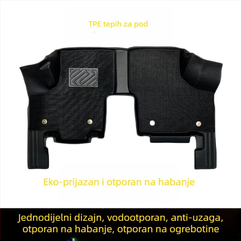 Yangguang EV auto podne prostirke, potpuno pokrivanje prednjeg dijela, materijal TPE/umjetna guma, brend Yubang, za posebno vozilo (tipovi podnih podloški: drugi, žičana petlja, umjetna guma)