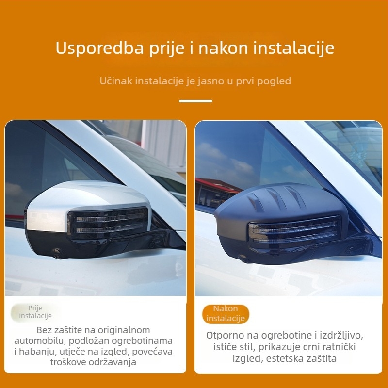 Poklopac retrovizora – zaštita, ABS, samoljepljiv, prilagodba dostupna, model 002