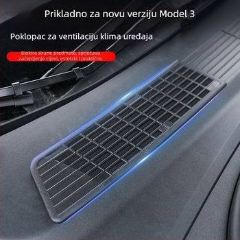 Tesla Model 3 mreža za ulaz zraka filtr s zaštitom protiv insekata, nova verzija – komplet za modifikaciju