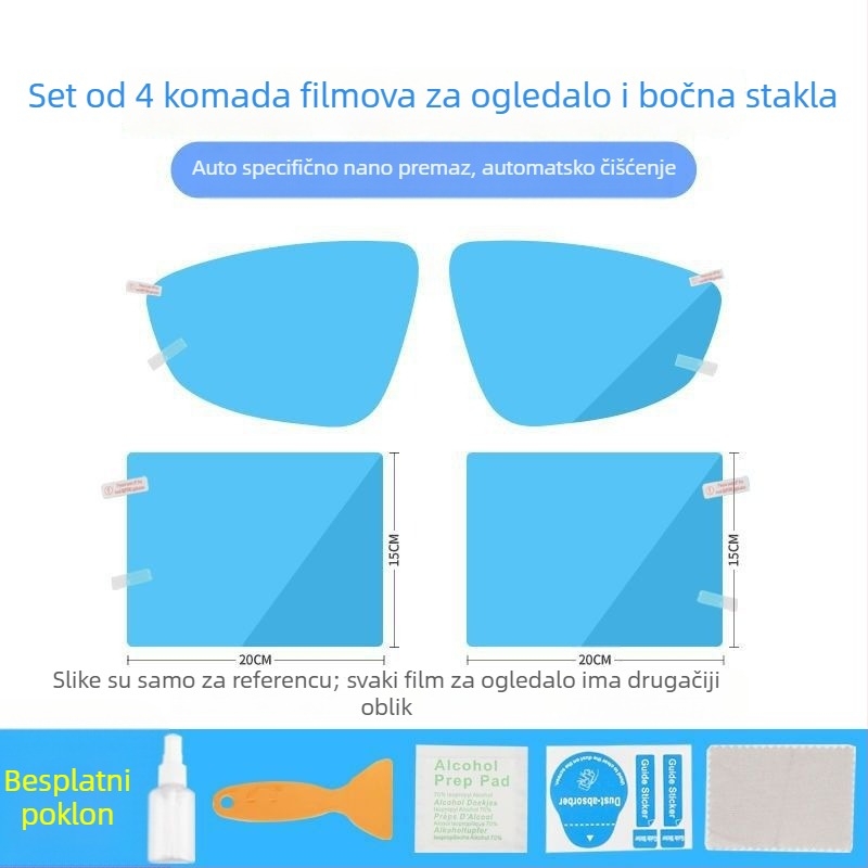 Antifog film za retrovizor Tank 300 – namijenjeno vozilu