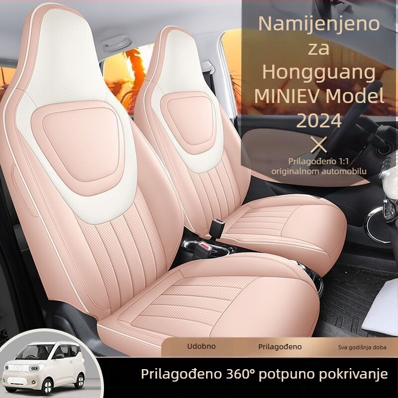 Navlake za sjedala za Wuling Hongguang Mini EV, Macaron stil, set od 24 modela, unutarnji dodaci