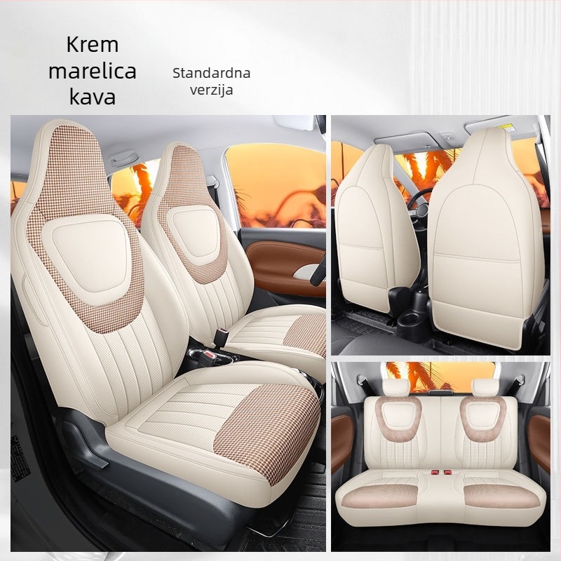 Navlake za sjedala za Wuling Hongguang Mini EV, Macaron stil, set od 24 modela, unutarnji dodaci