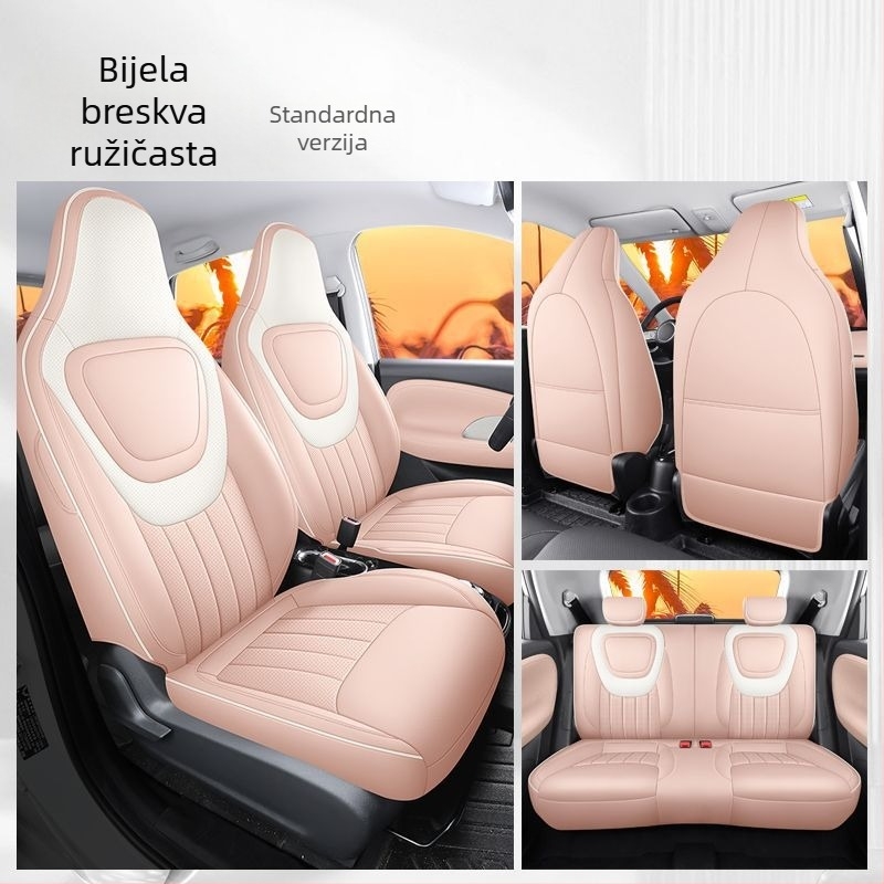 Navlake za sjedala za Wuling Hongguang Mini EV, Macaron stil, set od 24 modela, unutarnji dodaci