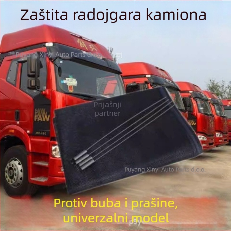 Zaštitna mreža vodnog rezervoara za kamione, univerzalna prilagodba; mreža protiv insekata, prašine