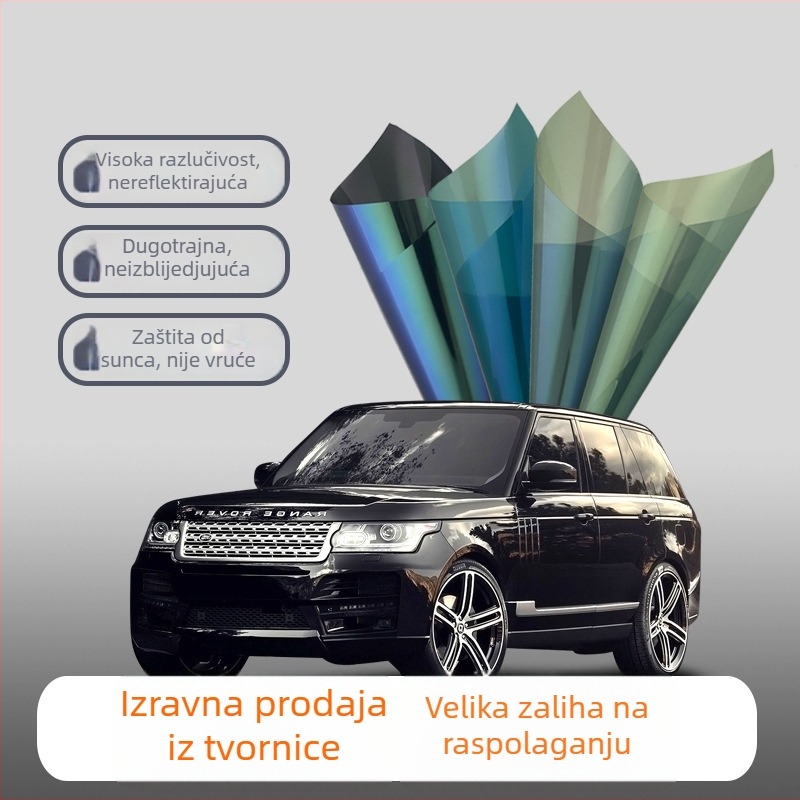 Auto izolacijski film, nano keramika, serija Chameleon, debljina 2 mil, komplet za cijeli automobil