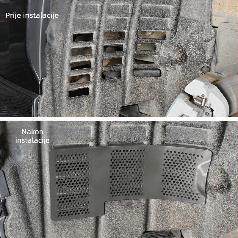 Mrežica za zaštitu od insekata za kalnike na kolima Highlander, Crown i Land Cruiser (modeli 21-26) – mekan TP materijal, brend Street Banyan