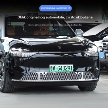 Aksesuari za AITO M9: nehrđajući čelik mreža protiv insekata i zaštita prednje rešetke — Materijal: nehrđajući čelik; Kompatibilnost: AITO M9