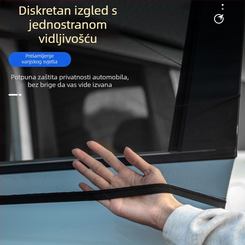 Mreža za prozor automobila protiv komaraca kompatibilna s Leopard 8, za kampiranje i vanjsku zaštitu od sunca | Materijal: Najlon; Širina: originalni okvir; Životni vijek: 2 godine; Marka: Fit Club / The First Society