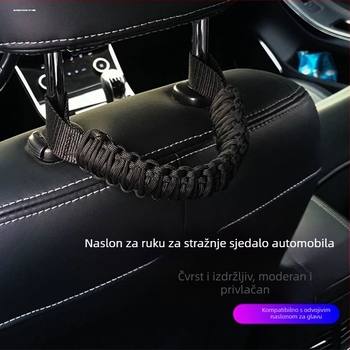 Držač za hvatanje za stražnji red automobila, pleteni paracord od najlona (Model 995, Marka Better good)