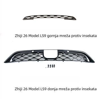 Prednja središnja mreža protiv insekata za LS9 (ZhiJi LS9), ABS materijal, Junmiao marka
