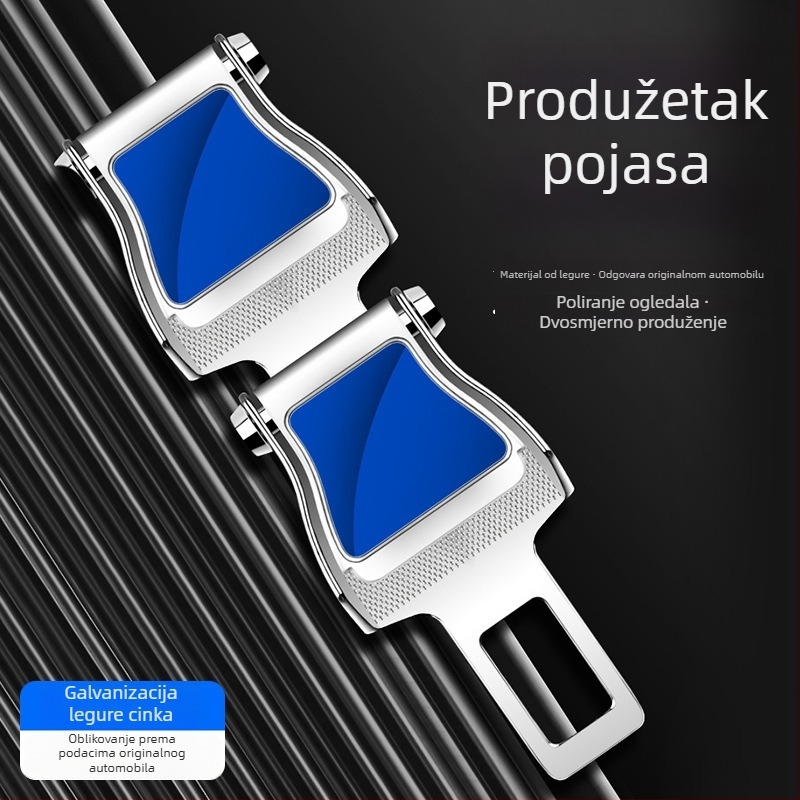 Auto sigurnosni pojas: umetnuta spojka i utikač – višenamjenski univerzalni produžni nastavak