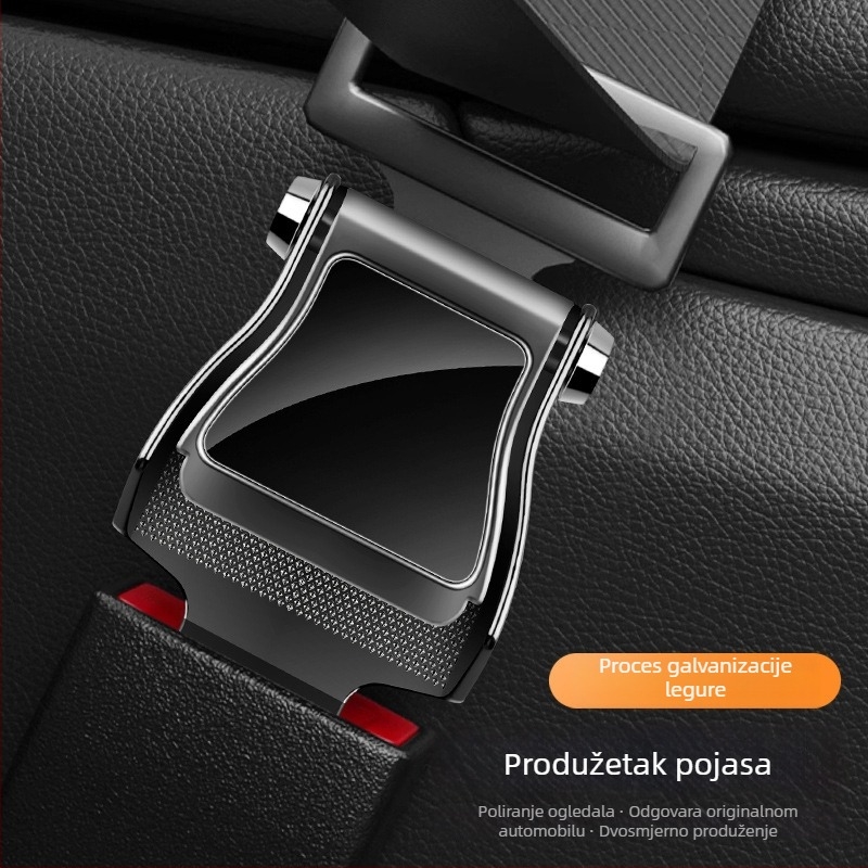 Auto sigurnosni pojas: umetnuta spojka i utikač – višenamjenski univerzalni produžni nastavak