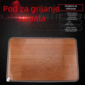 USB napajane grijane papuče s kožnim gornjim dijelom – kućna/uređska obuća