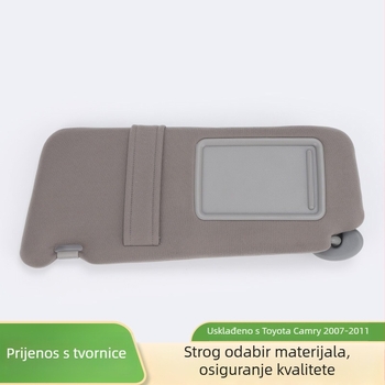 Sjenilnik za auto za Camry 2007-2011, PVC materijal, ugradnja klikom, minimalistički stil, za prednju ploču