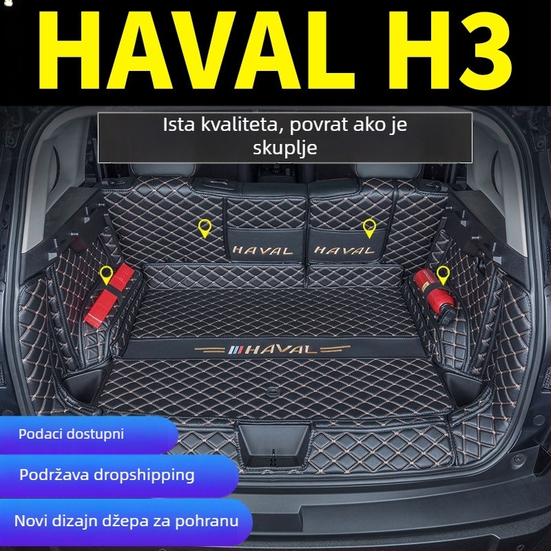 Haval H3 potpuno pokrivajući tepih za prtljažnik – automobilski dodaci