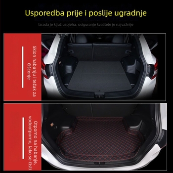 Tepih za prtljažnik BYD Dolphin s podignutim rubovima, verzija Smart Driving, unutarnja modifikacija