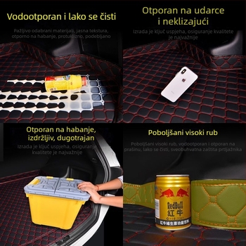 Tepih za prtljažnik BYD Dolphin s podignutim rubovima, verzija Smart Driving, unutarnja modifikacija