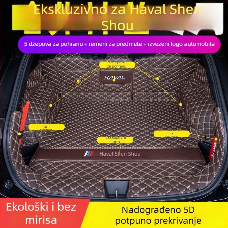 Mat prtljažnika za Haval F7, PU materijal