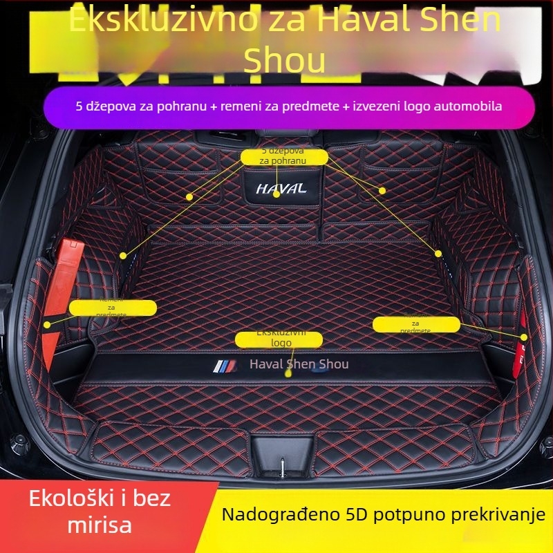 Mat prtljažnika za Haval F7, PU materijal